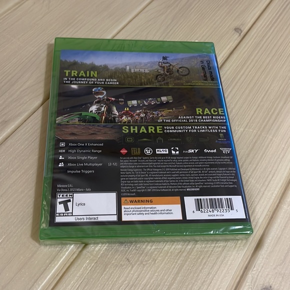 XBOXONE monster supercross 2 the official vedio games dayone edition milestone - Picture 9 of 9